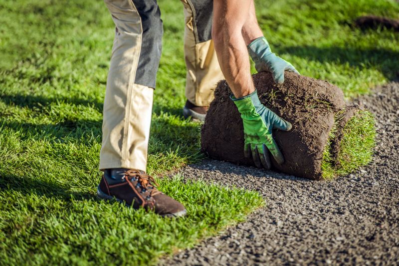 Sod Planting detail