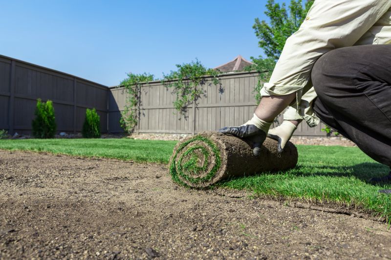 Sod Planting detail