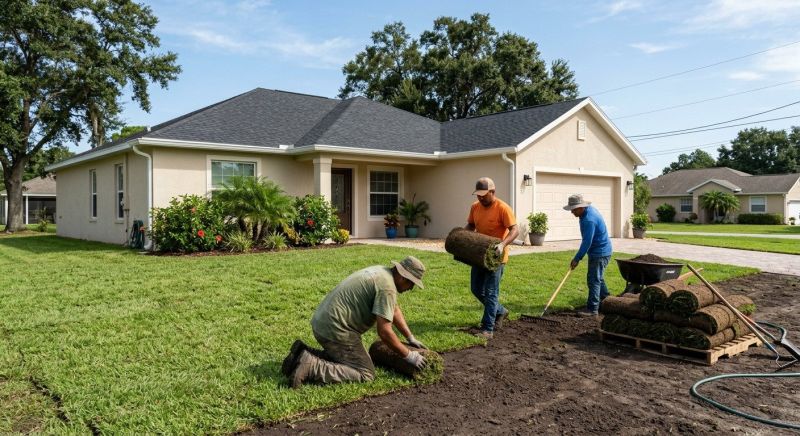 Zoysia Grass Installation in Aiken, SC